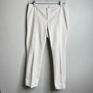 Banana Republic Size 8 Stretch Slim Traveler Pant Beige